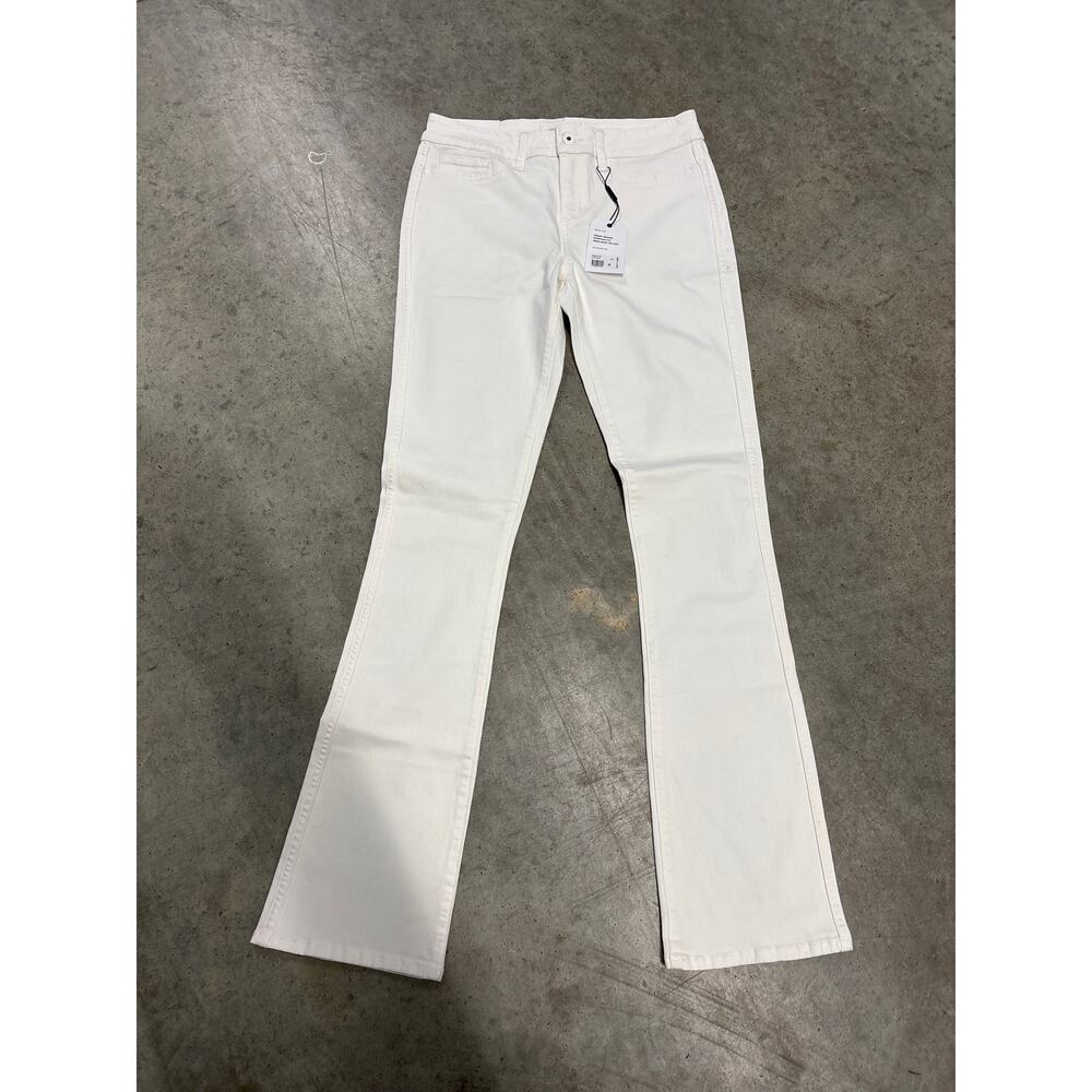 Yummie by Heather Thomson Boot Cut White Size 29 NWT